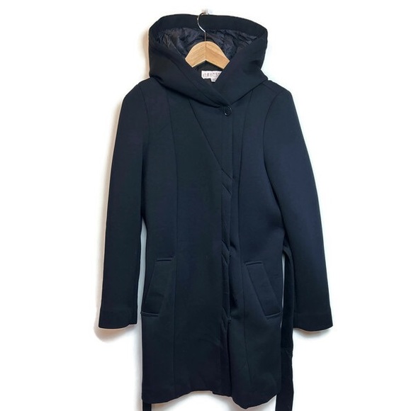 Laundry by Shelli Segal Hooded Jacket Dark Purple/Black/Navy Size… - Picture 3 of 9